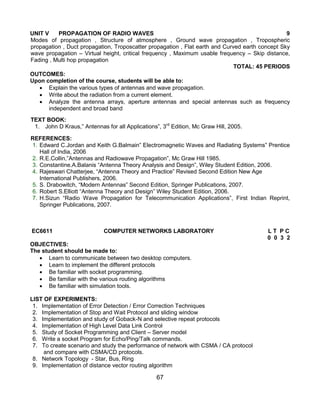 Ece syllabus anna university | PDF