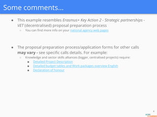 EU project proposal preparation process | PDF