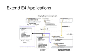 How to use the Eclipse E4 model editor for modular RCP applications | PDF