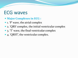 Ecg basics | PPTX