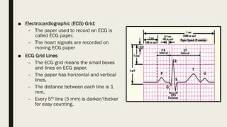 Basics of Electrocardiograph, Electrocardiogram, cardiac event, cardiac ...