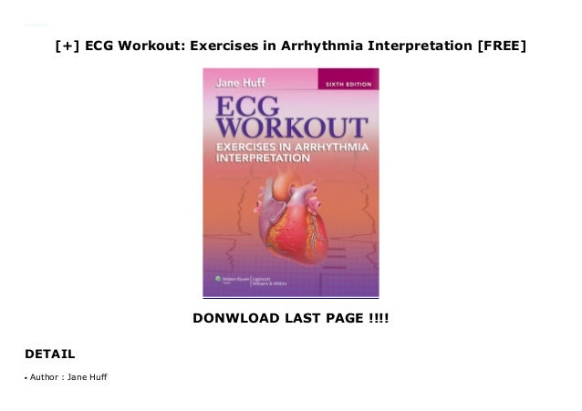 Simple Ecg workout exercises in arrhythmia interpretation answers pdf for Challenge