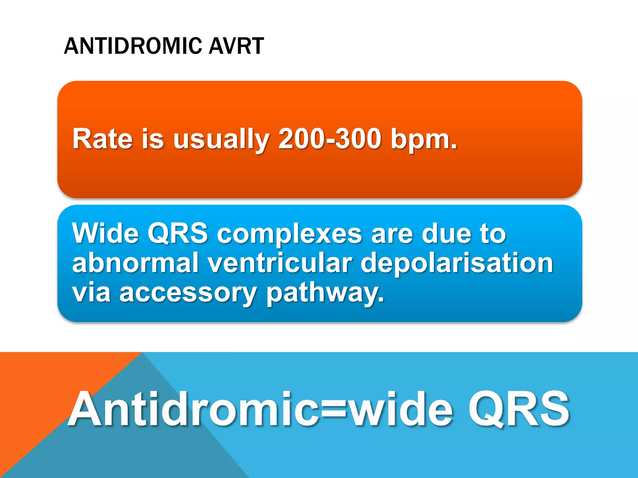 ECG A: AVNRT, AVRT | PPSX