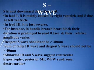 Downward Deflection Ecg basic guidelines | PPT