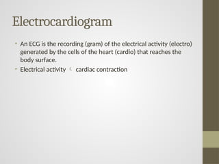 ECG BASICS PPT | PPTX