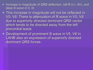 Ecg criteria of chamber enlargement | PPT