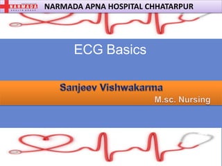 ECG Basics
NARMADA APNA HOSPITAL CHHATARPUR
 