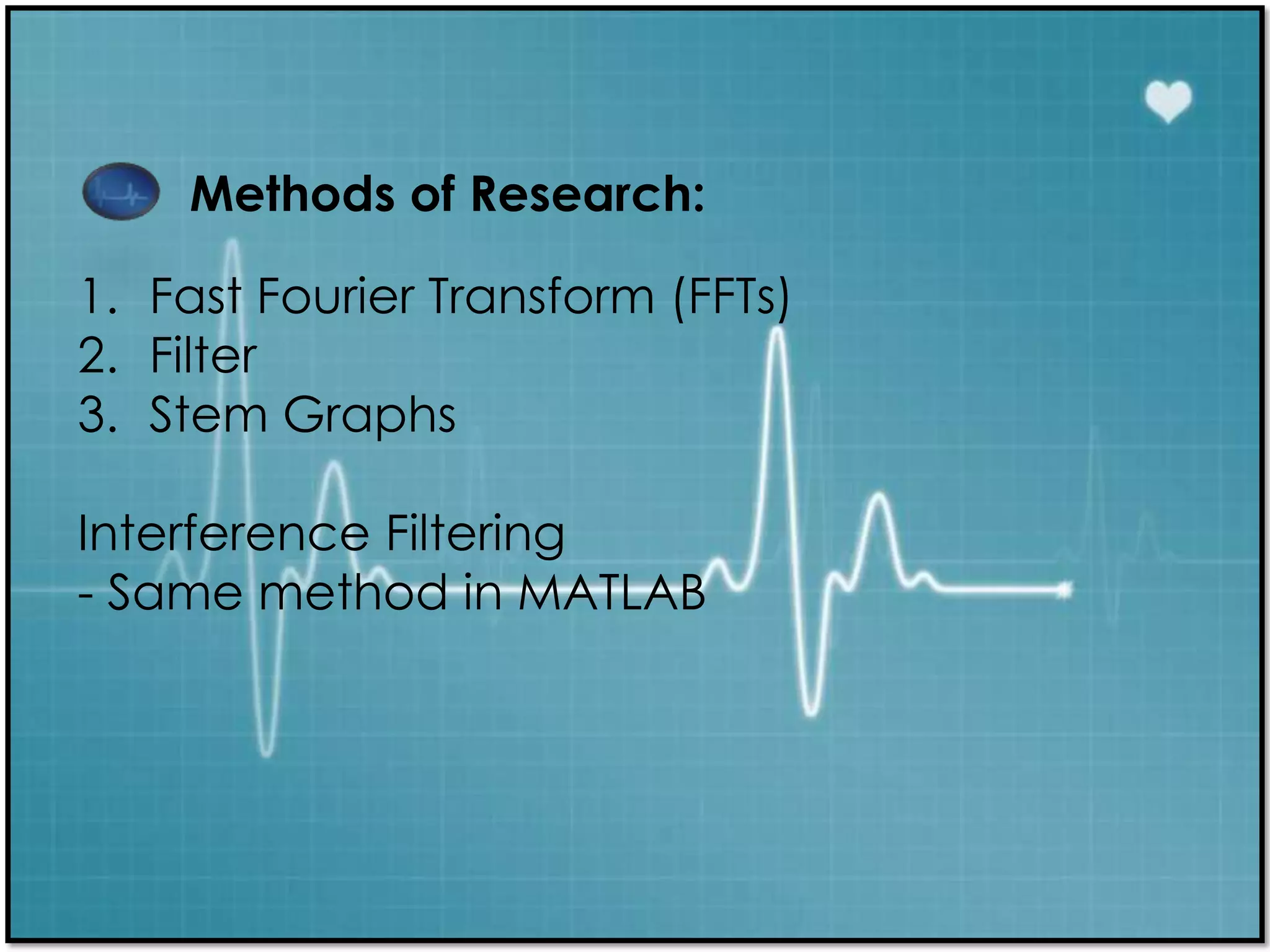 Ecg Signal Processing | PPTX