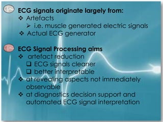 Ecg Signal Processing | PPTX