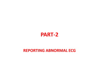 ECG details- for Students | PDF