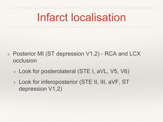Inferoposterior Infarction ECG interpretation | PPTX