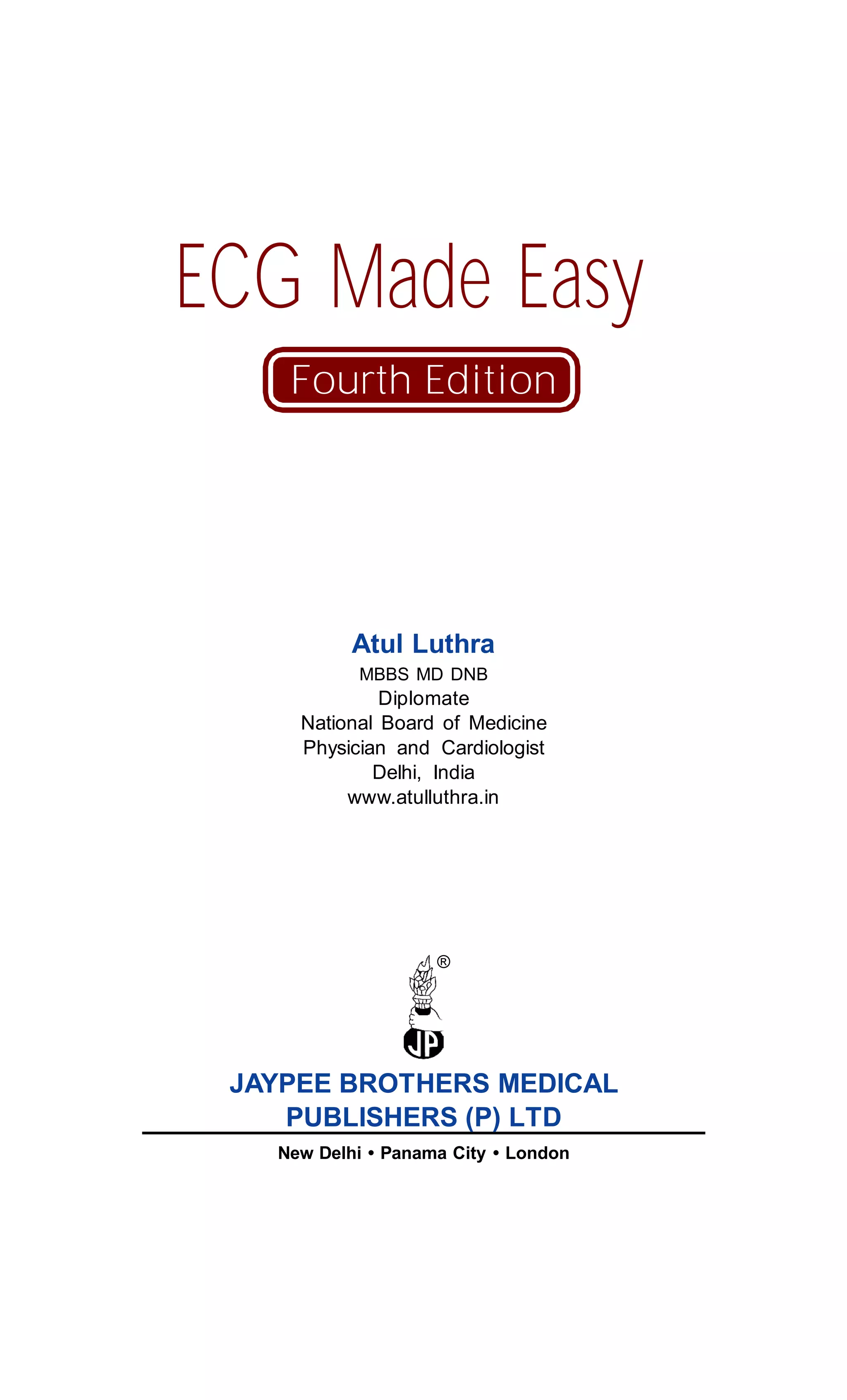 Ecg Made Easy Pdf