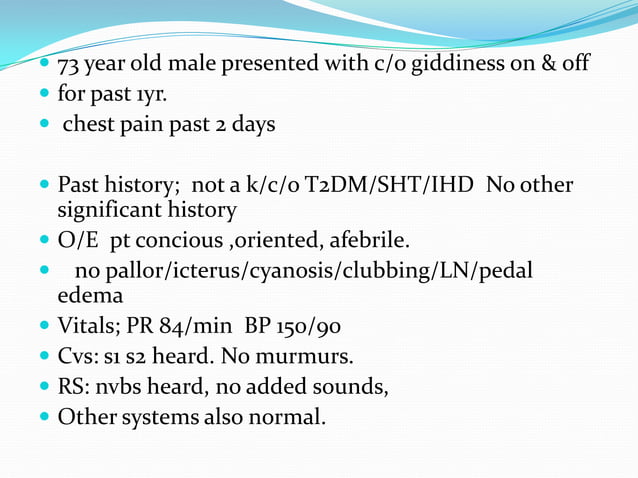 ECG: Trifascicular Block | PPTX