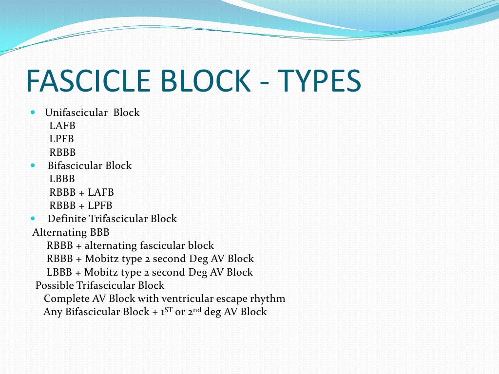ECG Trifascicular Block