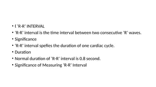 Two Consecutive R Waves Electrocardiography, Amplitude, ECG leads, bipolar leads, unipolar ...