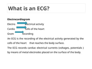 ECG ppt short.pptx powe point presentation on electrocardiography | PPTX