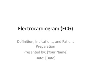 ECG_Presentation-1.pptx for Nursing students in the university | PPT
