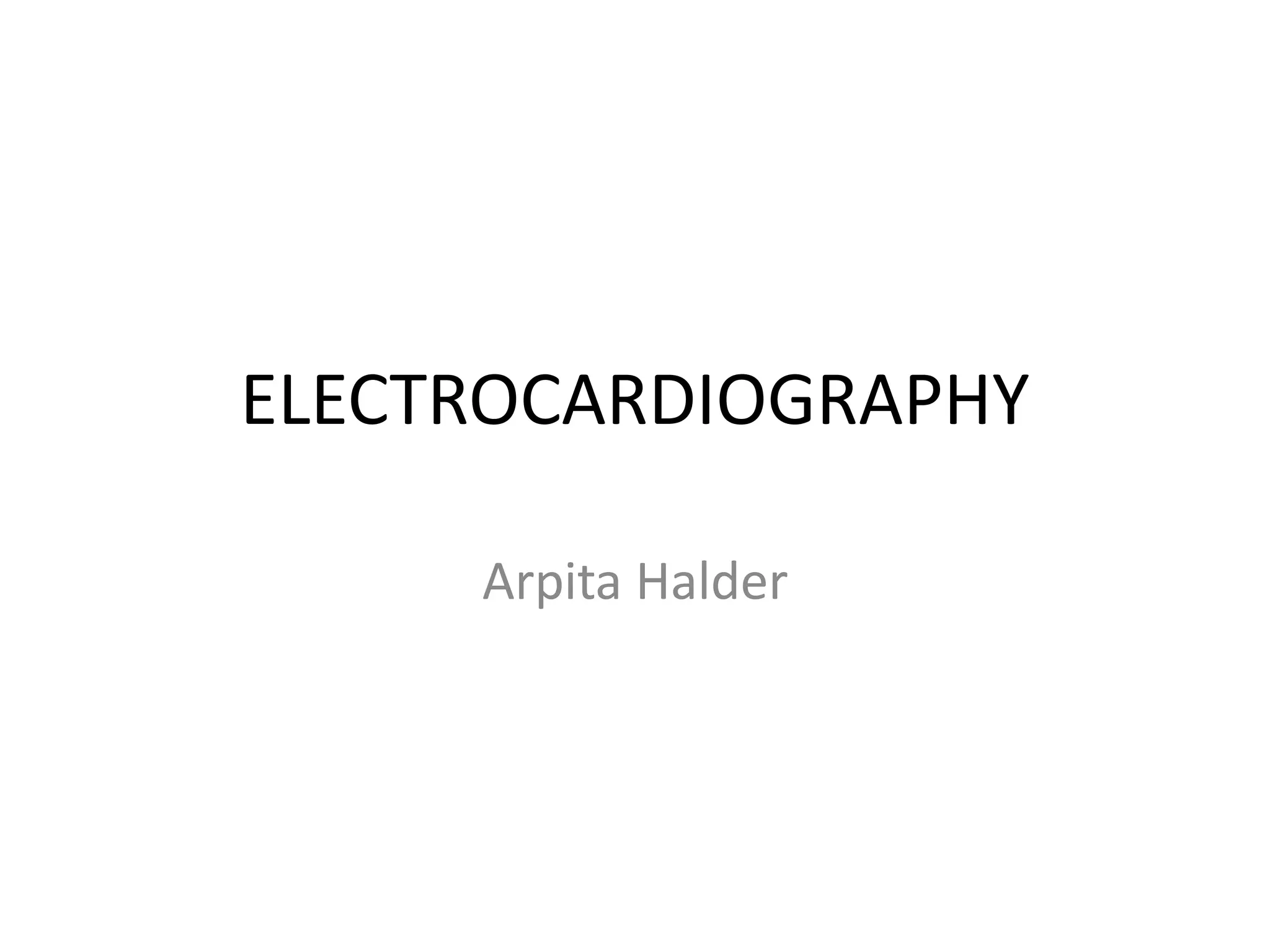 Ecg Presentation1 Pptx