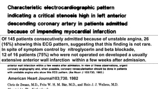 ECGs in Acute Coronary Syndrome | PPTX