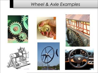 Wheel & Axle Examples 
 