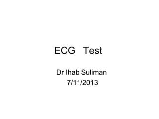 Ecg test 2 | PPT