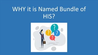 WHY it is Named Bundle of
HIS?
 