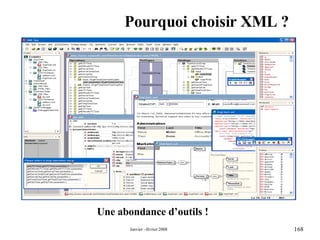 Pourquoi choisir XML ? Une abondance d’outils ! 