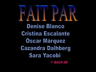 FAIT PAR 