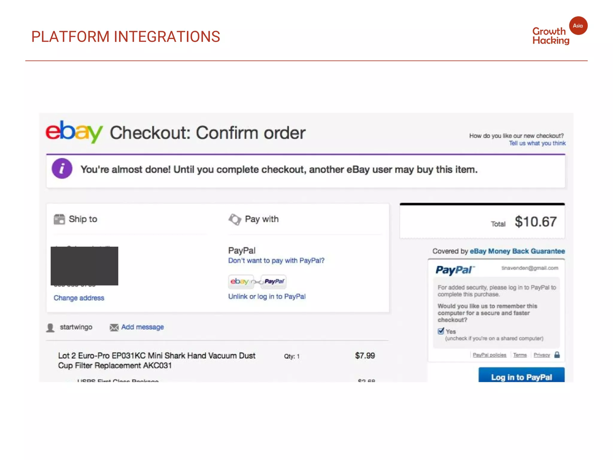 PLATFORM INTEGRATIONS
 