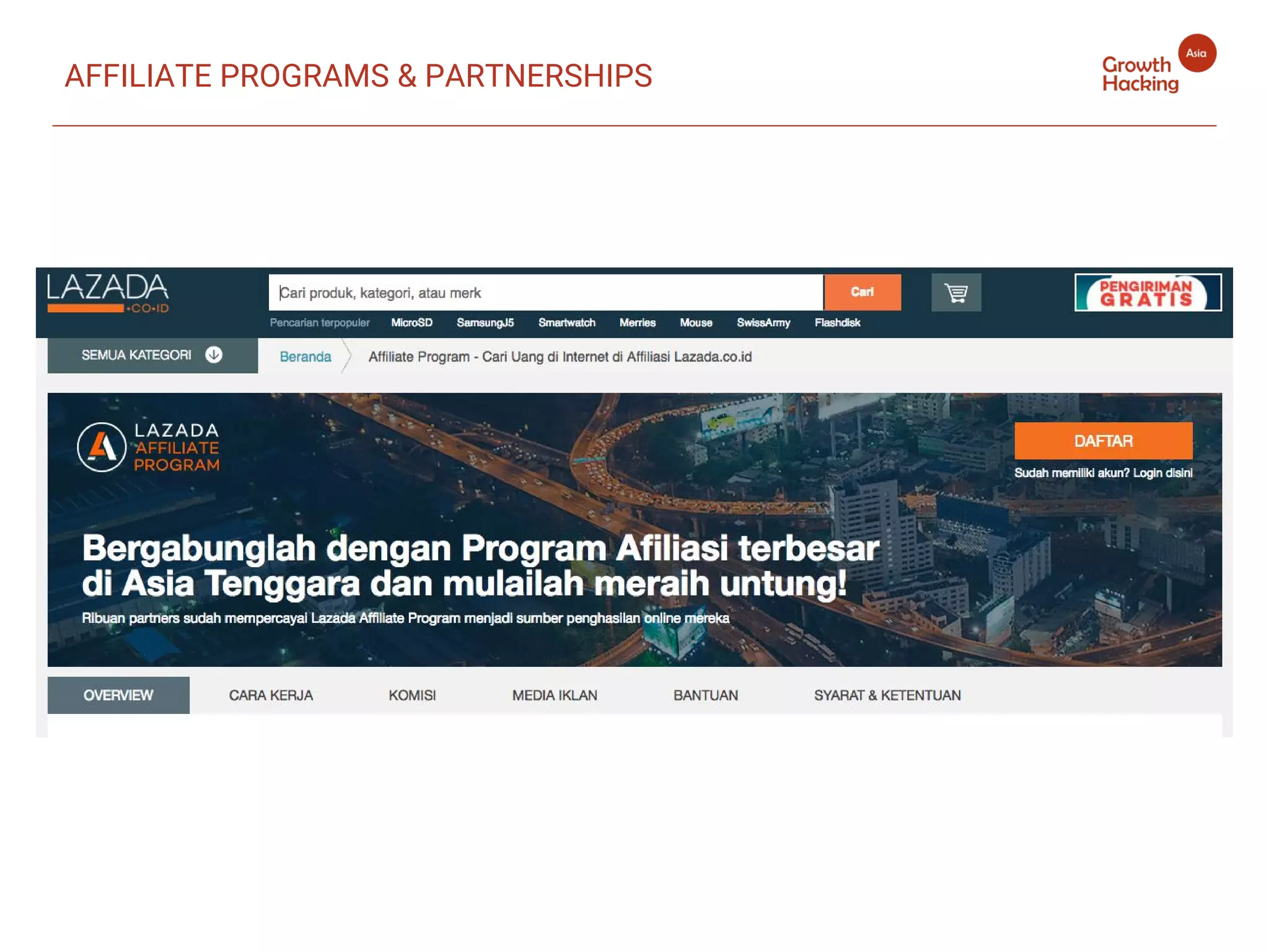 AFFILIATE PROGRAMS & PARTNERSHIPS
 