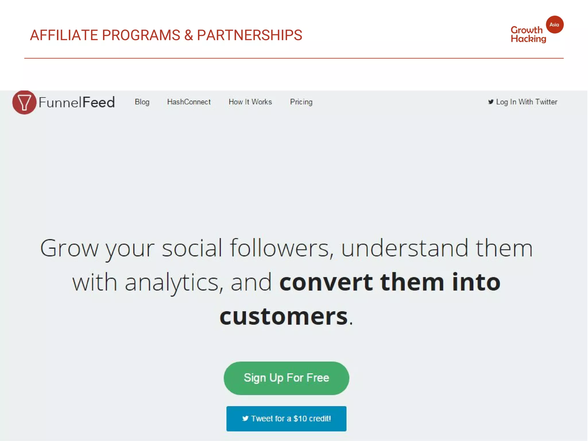 AFFILIATE PROGRAMS & PARTNERSHIPS
 