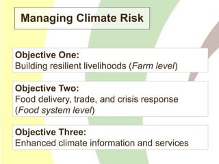 Reform in the making: CGIAR Research Program on Climate Change and Food Security (CCAFS)