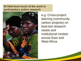 Reform in the making: CGIAR Research Program on Climate Change and Food Security (CCAFS)