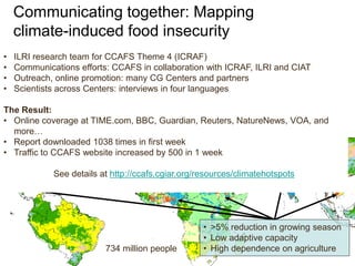 Reform in the making: CGIAR Research Program on Climate Change and Food Security (CCAFS)