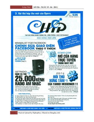 Echip Thứ 3 [SỐ 526 - NGÀY 19 - 04 - 2011]




1 Pack & Upload by Hiphopboy | Shared on Dangduc.info
 