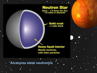 Alcatuirea  s te lei  neutronic e 