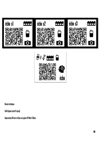 Besoin technique :

Colle (papier peint & spray)

Impressions A4 noir et blanc sur papier A4 Noir & Blanc




                                                          BM
 