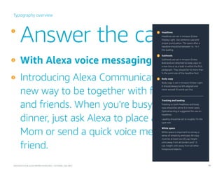 Echo_Alexa_Guidelines_External good example of brand architecture | PDF