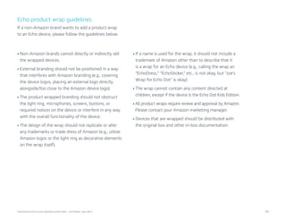Alexa Functionality Echo_Alexa_Guidelines_External good example of brand architecture | PDF