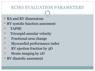 ECHO ASSESMENT OF RV FUNCTION AND PAH fin1.pptx