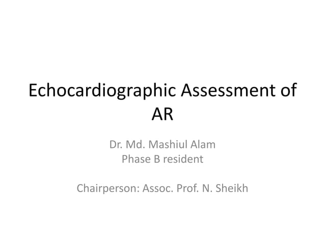 Echocardiography Aortic Stenosis