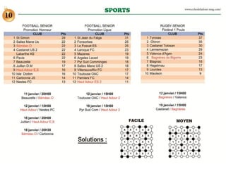 Echo de l'adour novembre   décembre
