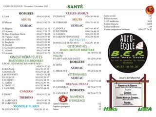 Echo de l'adour novembre   décembre