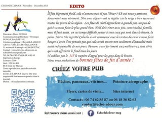 Echo de l'adour novembre   décembre