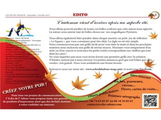 Echo de l'Adour Sept Oct