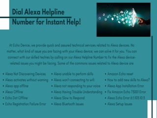 Echo Device Troubleshooting Tips