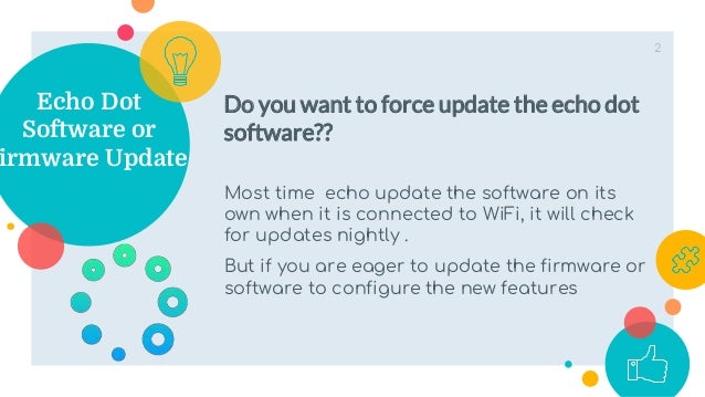 amazon echo dot software update