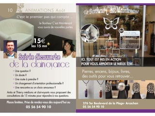 Echo du Bassin Août