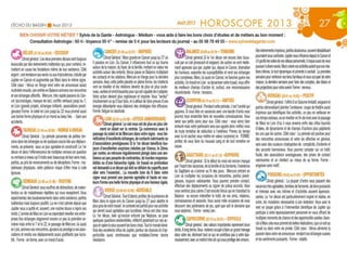 Echo du Bassin Août