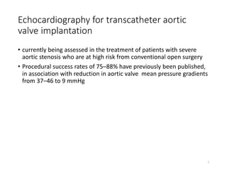 Echo for transcatheter valve therapies - Copy.pptx